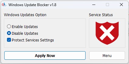 使用Windows Update Blocker(Wub)工具关闭WIN11自动更新